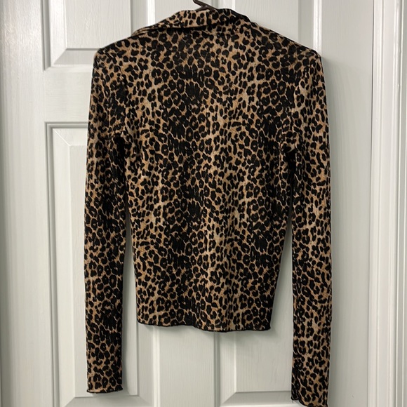 ZARA Cheetah Shirt - Picture 4 of 6
